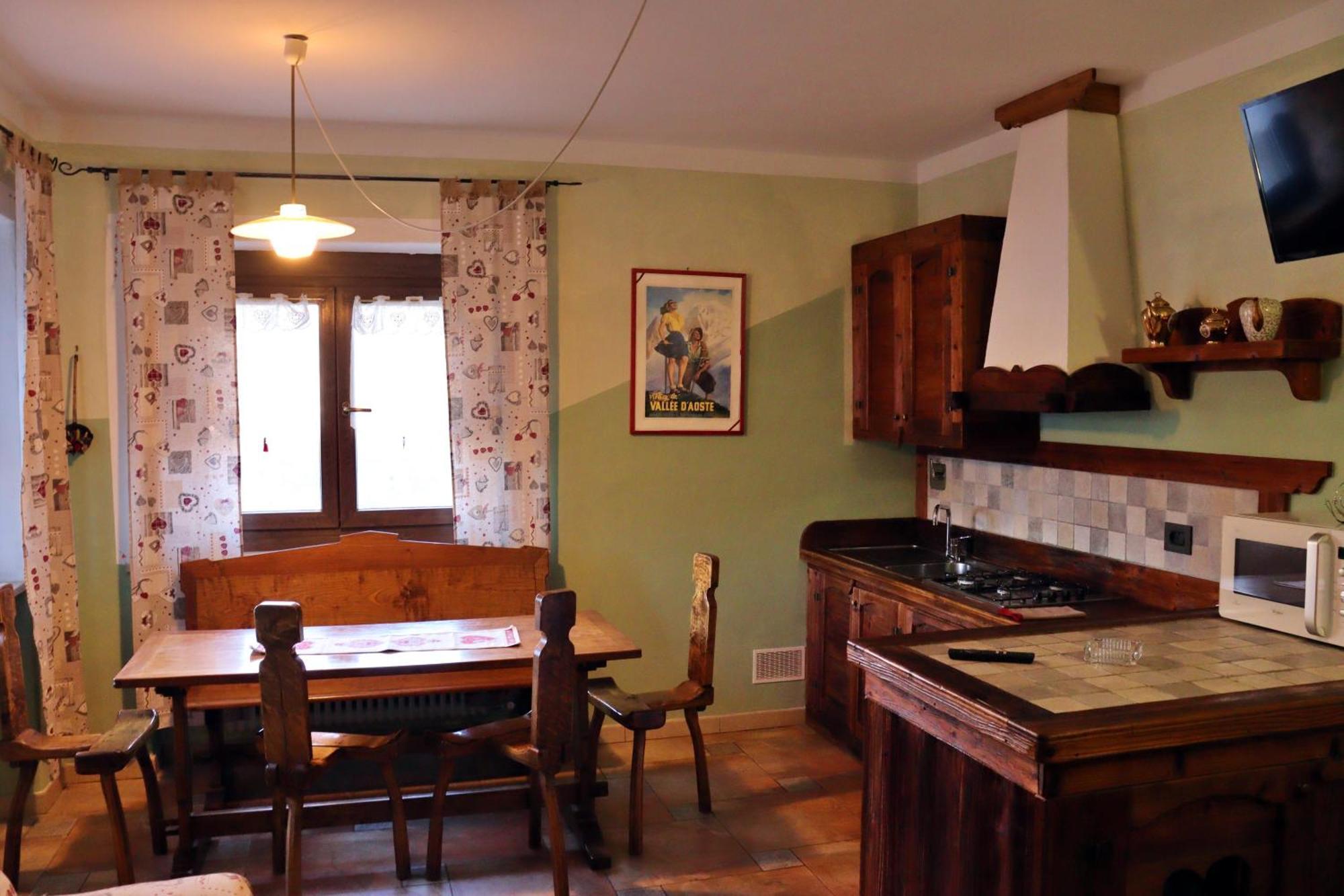 Chevres A Cheval - Apartment อาออสตา ภายนอก รูปภาพ